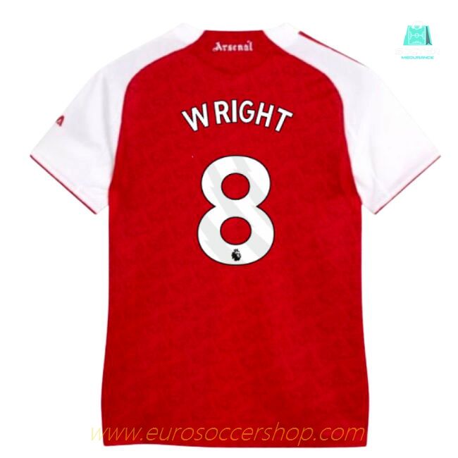 2025-2026 Arsenal Authentic Home Shirt (Womens) (Wright 8)