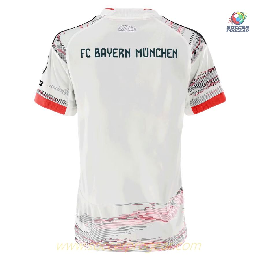 Bayern Munich Away Soccer Team Shirt 2025/26 Collection Women