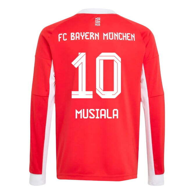 Kids Musiala 10 Elite Style Bayern Munich Top Level Home Pro Shirt