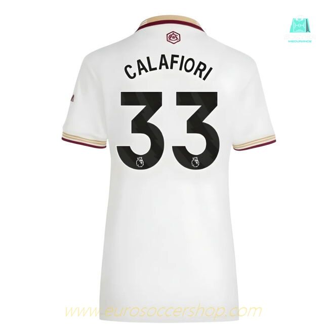 2025-2026 Arsenal Third Shirt (Womens) (Calafiori 33)