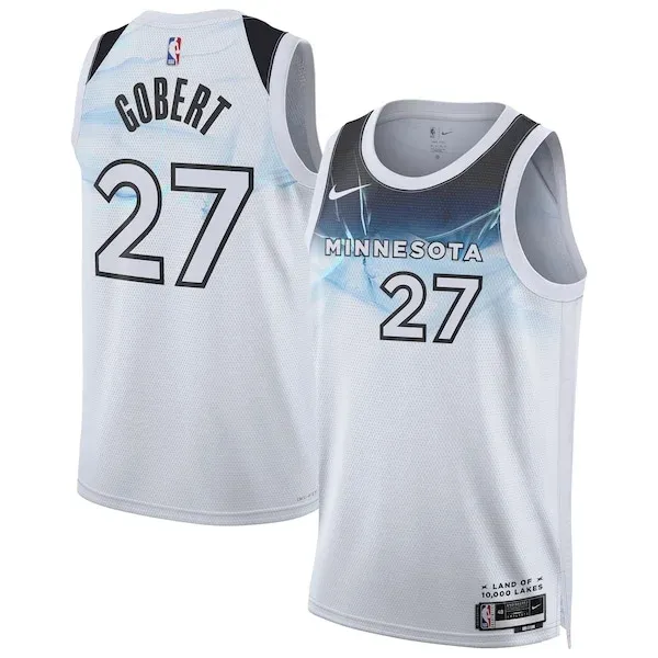 Rudy Gobert MIN Swingman Jersey - trendy Basketball - White casual