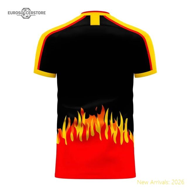 Premium Uganda 2025-2026 Home Concept Football Kit (libero) - Baby