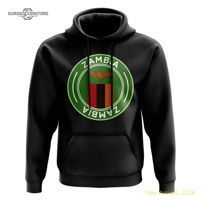 Zambia Football 20242025 Regular Hoodie  Highperformance