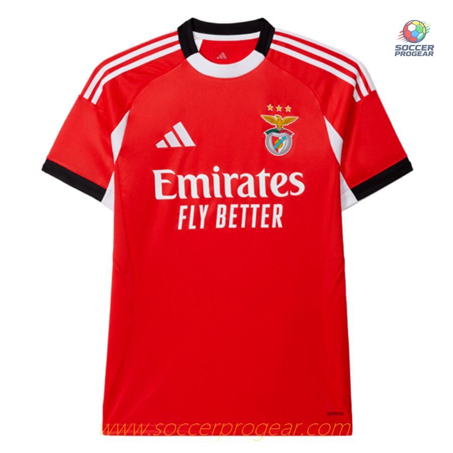 Benfica Home Children Soccer Jersey 2025-2026 Season
