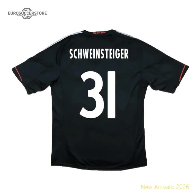Bayern Munich 2012-13 Third Jersey (xxxl) (fair) (schweinsteiger 31)