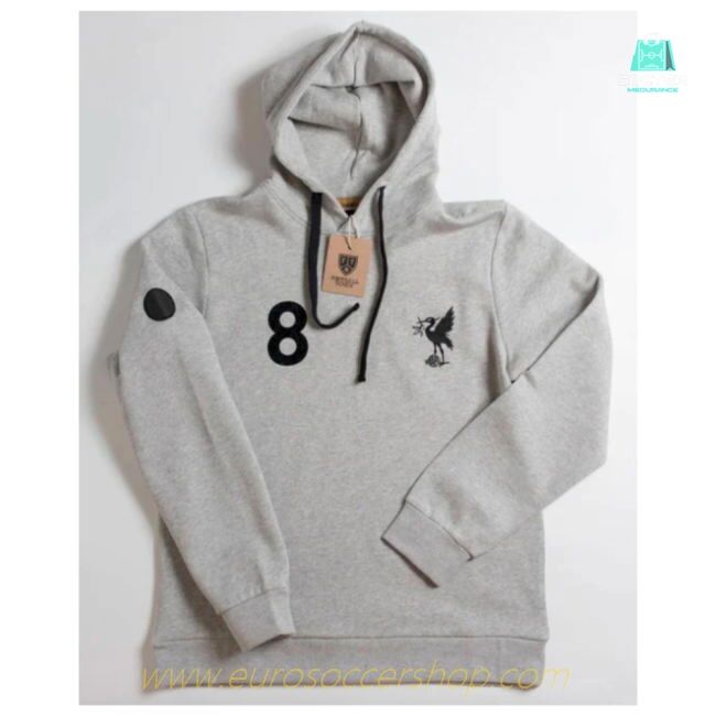 Liverpool Hoodie The Bird Grey