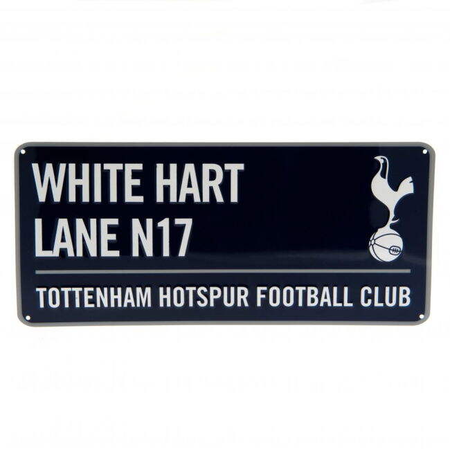 Tottenham Hotspur FC Colour Street Sign - authentic style