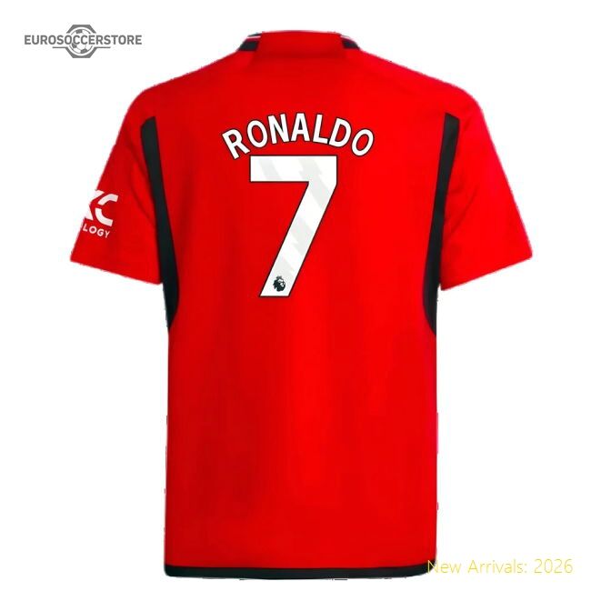 Premium 2023-2024 Man Utd Home Shirt (kids) (ronaldo 7) - Premium