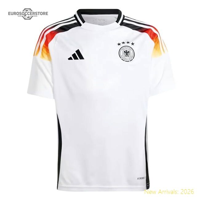 Pro Germany 2024-2025 Home Short Sleeve Jersey Sleek Warmth