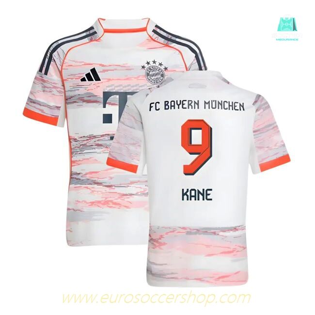 2025-2026 Bayern Munich Away Shirt (Kids) (Kane 9)