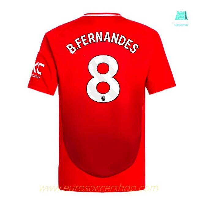 2024-2025 Man Utd Home Mini Kit (B.Fernandes 8)