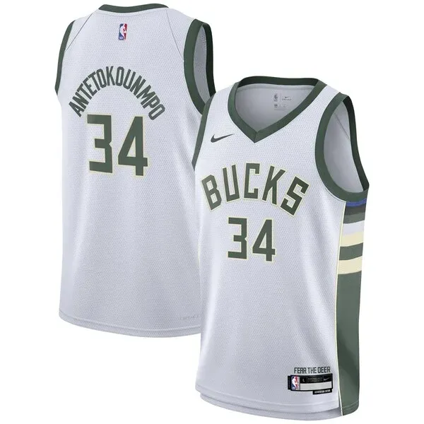 Giannis Antetokounmpo MIL Swingman Jersey - premium authentic-jersey -