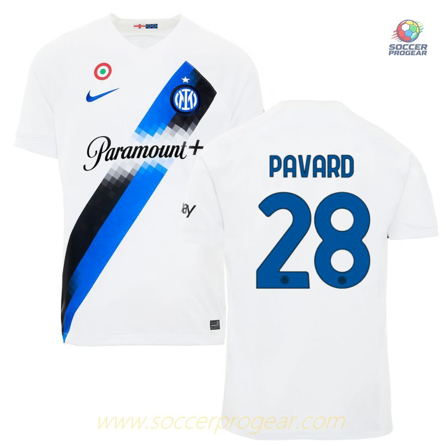 Inter Milan Team Jersey 2023 2024 Away Pavard