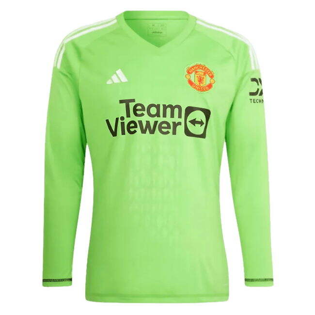 Football Man Utd Home Goalkeeper Shirt Solar Green De Gea #1 High ...
