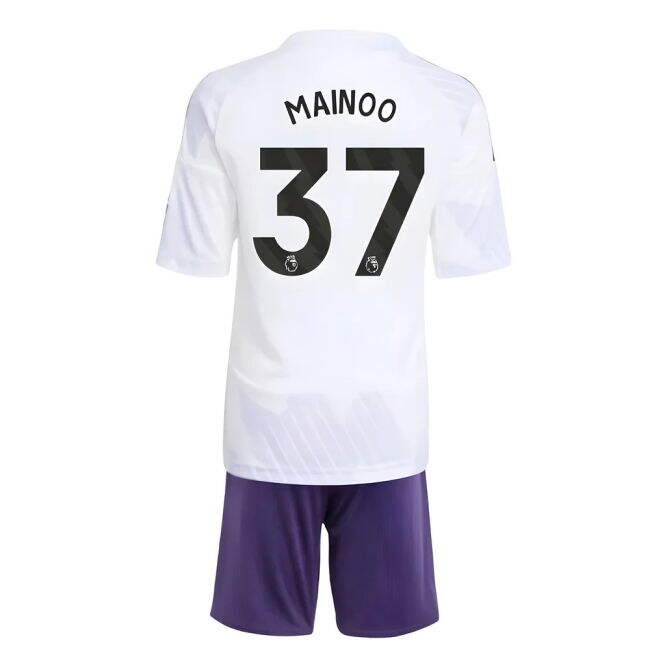 Anti-Odor Popular 2025-2026 Away Vintage Jersey - Mainoo 37 Adult#452
