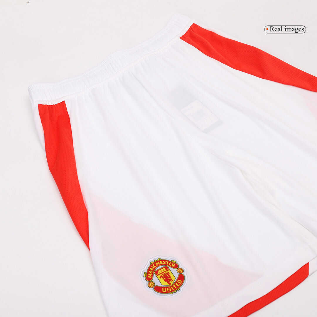 Manchester United Home Soccer Shorts
