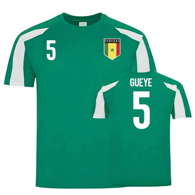 Exclusive-Design Senegal Sports Training Jerseys (Gueye 5)
