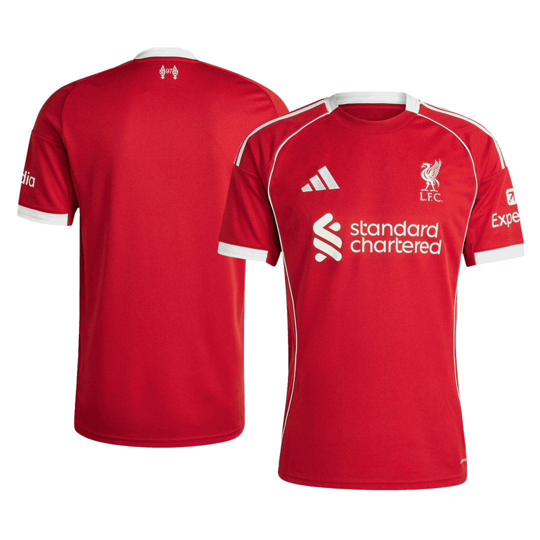 Liverpool Home Soccer Jersey 2025/26