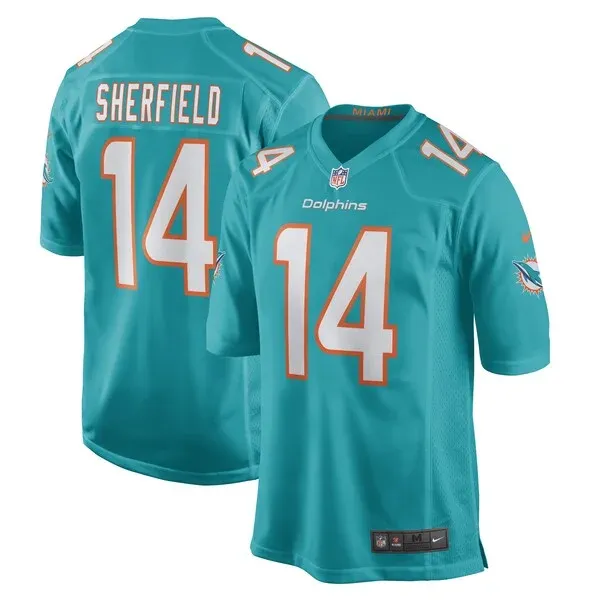 None Game NFL Jersey - Aqua | Performance Football Apparel | NFL Footb