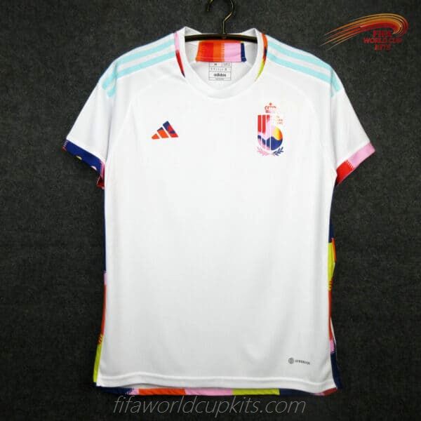 Belgium Away Soccer Kit season 2022 WC Finals
