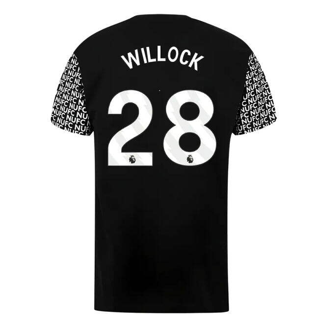 Authentic Newcastle Newcastle Graphic T-Shirt (Black) (Willock 28)