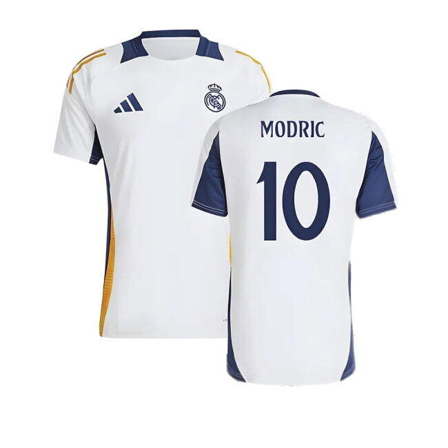 2024-2025 Real Madrid Sleek Football Shirt (White) Durable Stitching