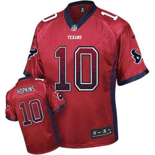 NFL None #None Red Alternate Elite Jersey Collectible game