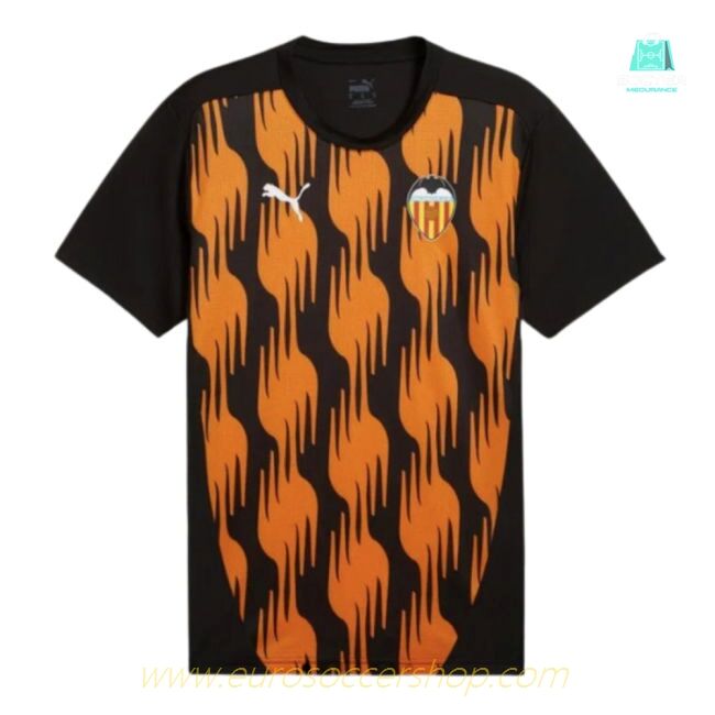2024-2025 Valencia Pre-Match Shirt (Black)