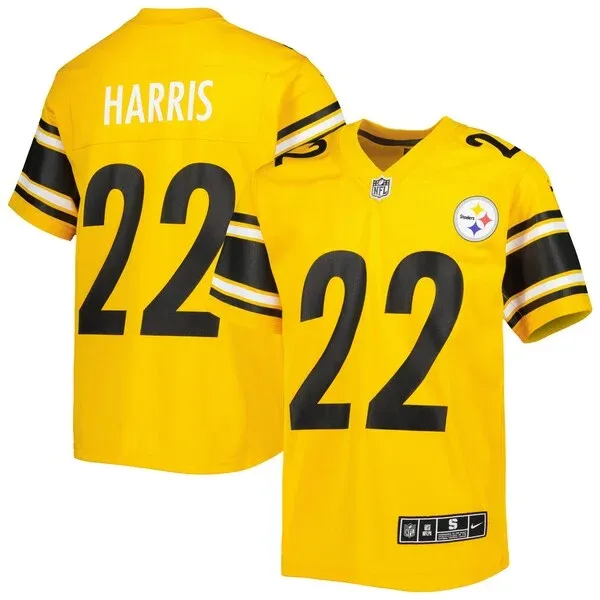 Performance Pittsburgh Steelers Game Jersey - Premium Gold NFL Fan ...