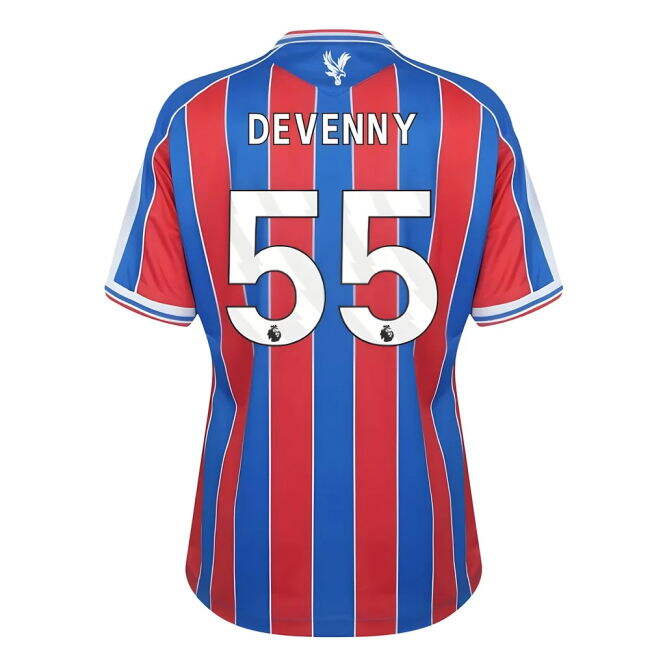 Authentic Licensed Crystal Palace Devenny 55 2025 2025-2026 Crystal...