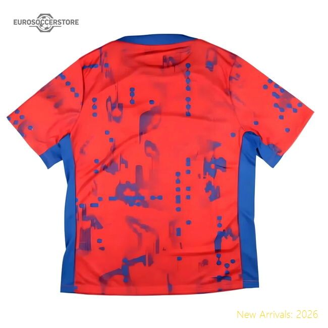 Atletico Top-tier Home Jersey Laliga Santander Performance Fabric