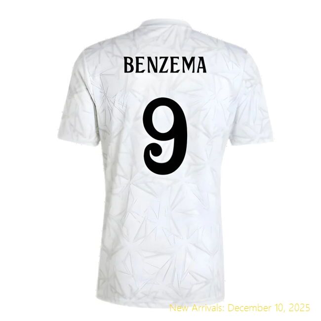 Real Madrid (rm) Shirt - Benzema #french Striker - Durable Fabric