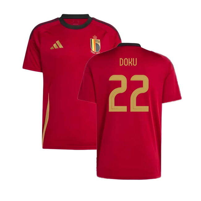 Home Shirt for Belgium 2024-2025 (Unisex