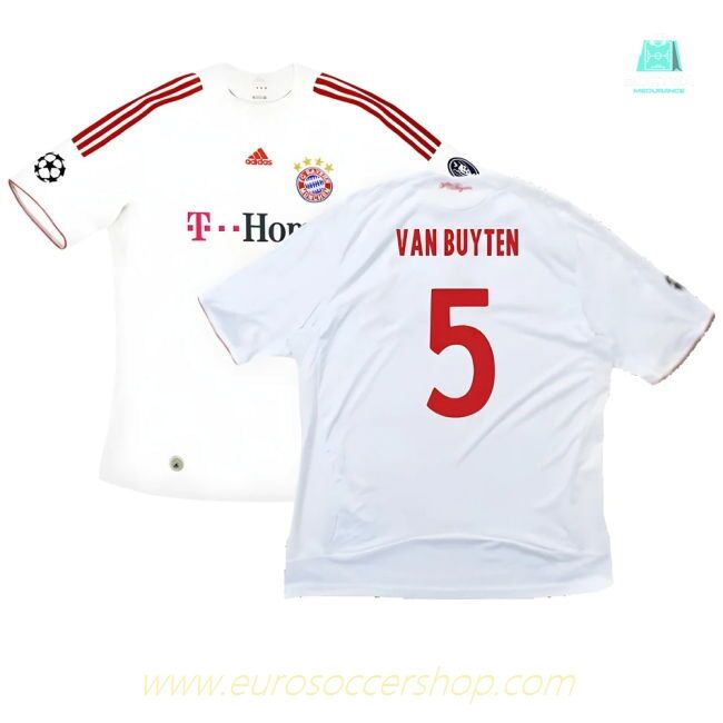 Bayern Munich 2008-09 Third Shirt ((Very Good) XXL) (Van Buyten 5)