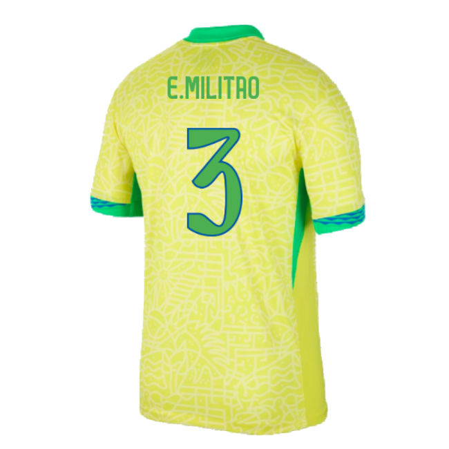 Updated Durable Brazil Home Match Shirt