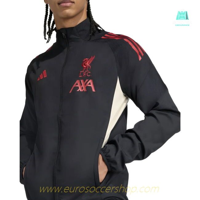 2025-2026 Liverpool Presentation Jacket (Black)