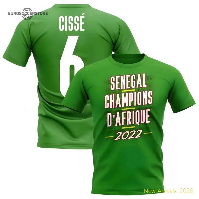 Durable Aliou Cisse 20242025 Regular Jersey Sleek Retro