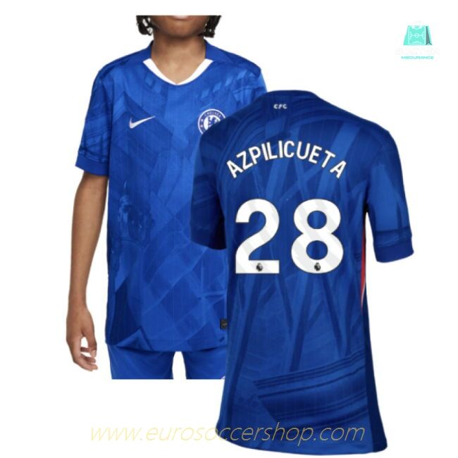 2025-2026 Chelsea Home Shirt (Kids) (Azpilicueta 28)