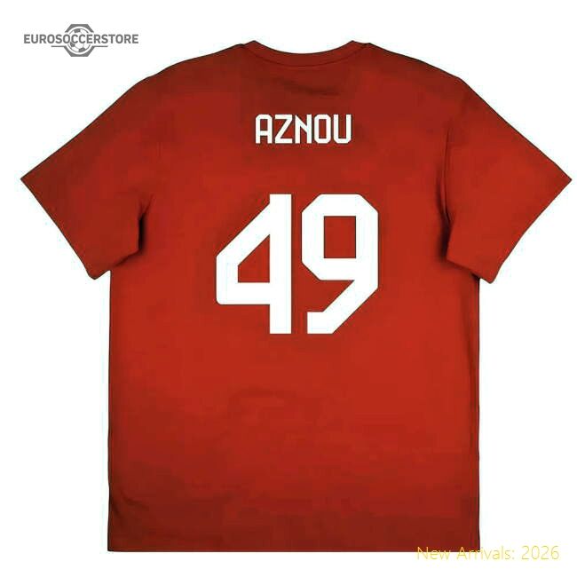 2025-2026 Bayern Munich Seasonal Graphic Tee (red) (aznou 49)