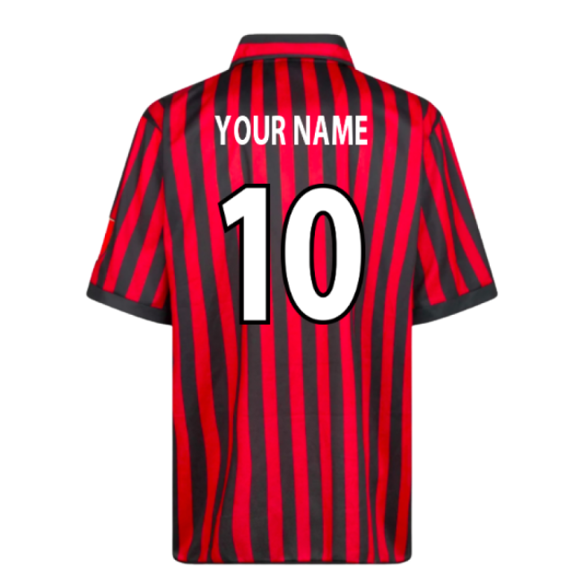 AC Milan 2000 Centenary Retro Football Shirt (Your Name)