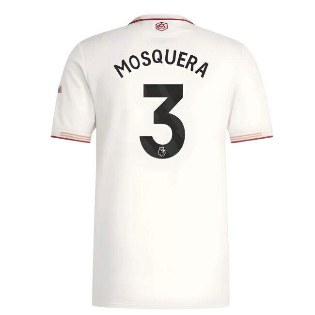 Adult 2025-2026 Arsenal Authentic Third Shirt (Mosquera 3)