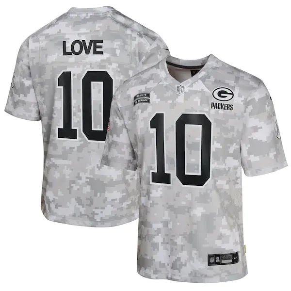 Performance Green Bay Packers Game Jersey - Premium Camo NFL Fan Je...