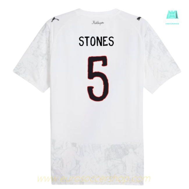 2025-2026 KIDSUPER x Manchester City CWC Shirt (White) (Stones 5)