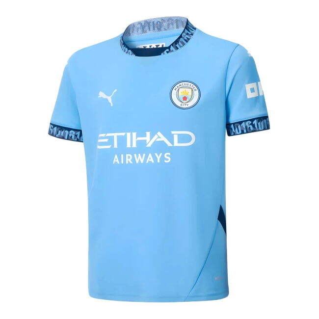 High Quality Man City 2024-2025 Home Shirt (Kids)