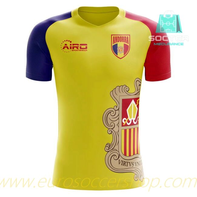 2025-2026 Season Andorra Home Jersey Youth