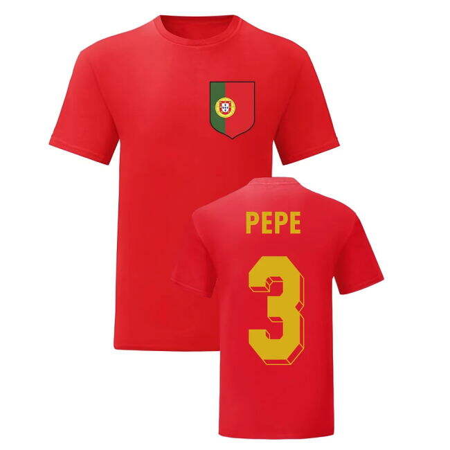 Pepe Portugal National Hero Tee (Red) Premium Premium Authentic