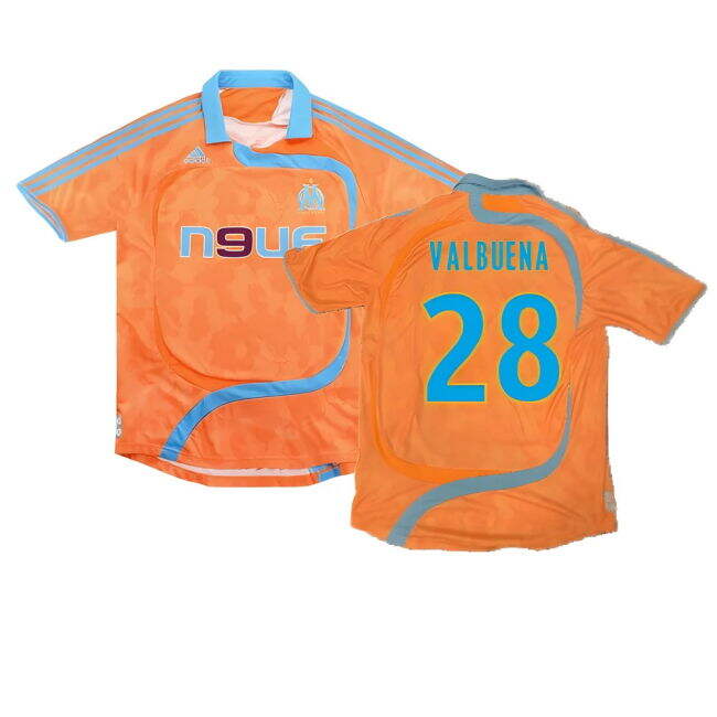 Marseille 2007-08 Third Shirt ((Good) M) (Valbuena 28)