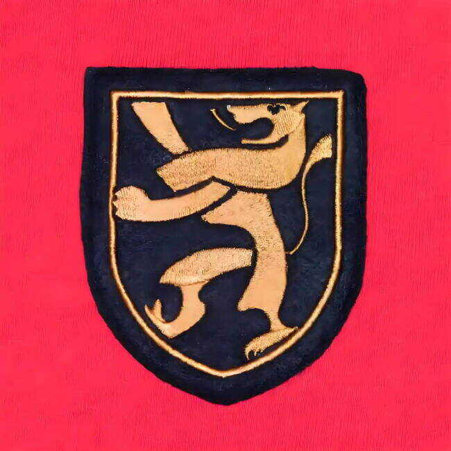 Low Cost Belgium 1970s Away Retro Football Shirt Classical