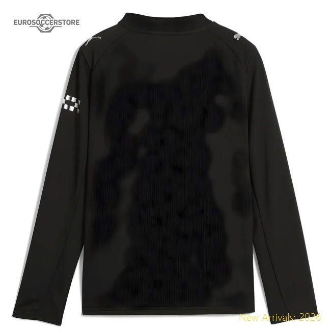 Authentic 2025-2026 Man City Long Sleeve Away Shirt (kids) (haaland