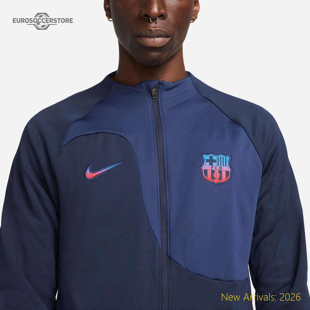 Men Bar Fc Barcelona Anthem Jacket Unknown Superior Jersey 2022